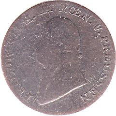 2 Stüber - Frederick William III