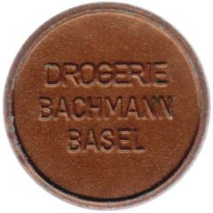 Drogerie Bachmann plastic, `d` in a star