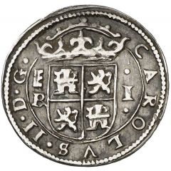 1 Real - Carlos II milled