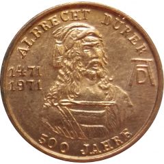 Medal - Albrecht Dürer 500 anniversary, Nürnberg