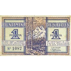 1 Peseta Saldes