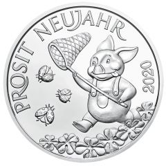 New Year Lucky Token Prosit Neujahr