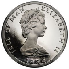 10 Pence - Elizabeth II Quincentenary of the College of Arms, Platinum Proof