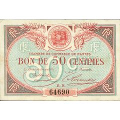 50 Centimes - Chambre De Commerce De Nantes