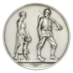 Award medal - For outstanding services in the times of war Bautzen