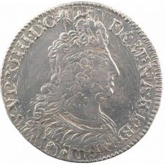 1/4 Ecu of Bearn with insignia - Louis XIV