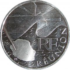 10 Euros Réunion, 1st type