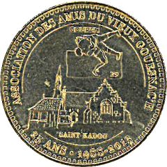 Monnaie de Paris Tourist Token - Association des amis du vieux Gouesnac`h 25 ans - Gouren 29