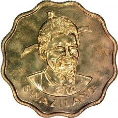 5 Cents - Sobhuza II