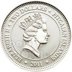 2 Dollars - Elizabeth II Mediterranean Jellyfish