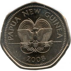 50 Toea - Elizabeth II Bank of Papua New Guinea