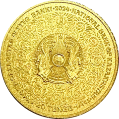 20 Teńge Gold KÓKBÓRI - Investment Coinage