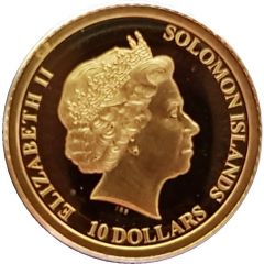 10 Dollars - Elizabeth II Baby Donkey