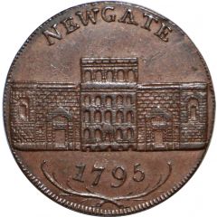 1/2 Penny Middlesex - Newgate / Symonds