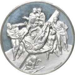 Medal - The Genius of Michelangelo Crucifixion of St. Peter