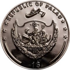 1 Dollar Dealer Button: A♤