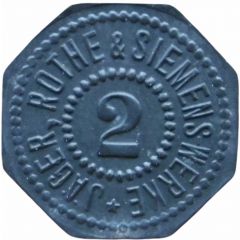 2 Pfennig - Leipzig Jäger, Rothe and Siemens-Werke