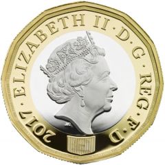 1 Pound - Elizabeth II Nations of the Crown, Silver Piedfort