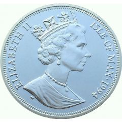 1 Crown - Elizabeth II Troop Ship, D-Day, Silver Proof Issue