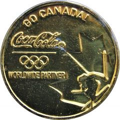 Token - Coca-Cola Go Canada!；Skiing