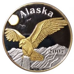 1 oz Silver Alaska Mint - Alaska