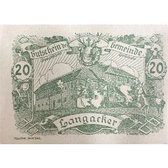 20 Heller, Green issue