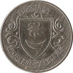 Esso Token - F.A. Cup Centenary 1872-1972 Portsmouth