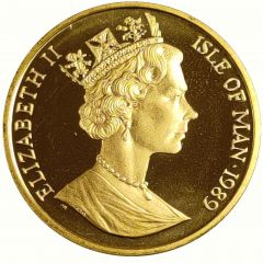 1 Crown - Elizabeth II Persian Cat, Gold