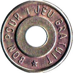 Game Token - Bon pour1 jeu gratuit