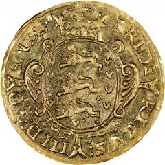 1 Gold Crown - Frederik III