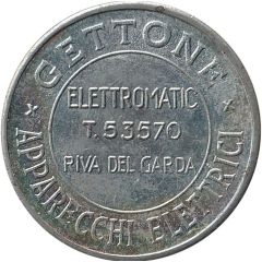 Pinball Token - Gettone Apparecchi Elettrici Riva del Garda