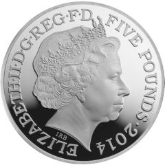 5 Pounds - Elizabeth II Propaganda, Silver Proof