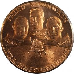 Medal - Apollo 14 Third Moonwalk