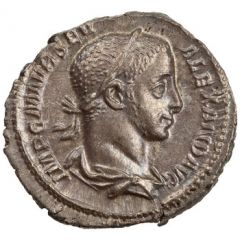 Denarius - Severus Alexander P M TR P IIII COS P P, Mars