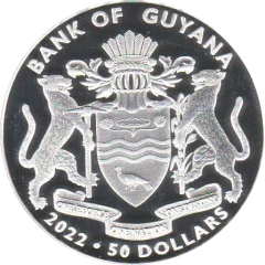50 Dollars Guyana-China Relations