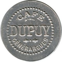 5 Centimes - Café Dupuy Générargues 30