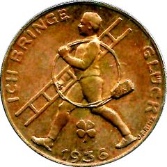 New Year Lucky Token Ich bringe Glück