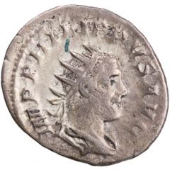 Antoninianus - Philippus I ROMAE AETERNAE, Roma and Victory