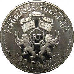 250 Francs CFA Horst Köhler