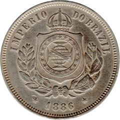 200 Réis - Pedro II