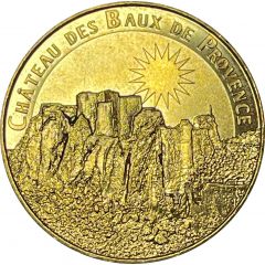 Jeton touristique - Monnaie de Paris - Châteaux des baux de provence
