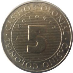 5 Colones - Casino Colonial