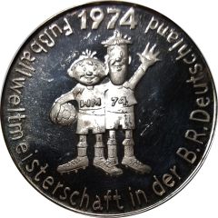 Medal - FIFA World Cup 1974 Mascots