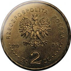 2 Zlotys Pope John Paul II