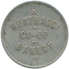Token - Wonthaggi Co-op Bakery - 4 LB Loaf Second Issue Bread Tokens