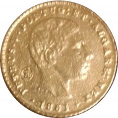 Collection - Coins and Notes - Diário de Notícias # 34 100 Reis D. Pedro V