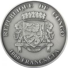 1000 Francs CFA Gorilla with Baby