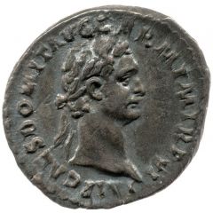 Quinarius - Domitian IMP XIIII COS XIII CENS P P P, Victory