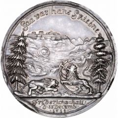 Medal - Death of King Charles XII of Sweden