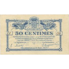 50 Centimes - Chambre de commerce d`Annonay [07]